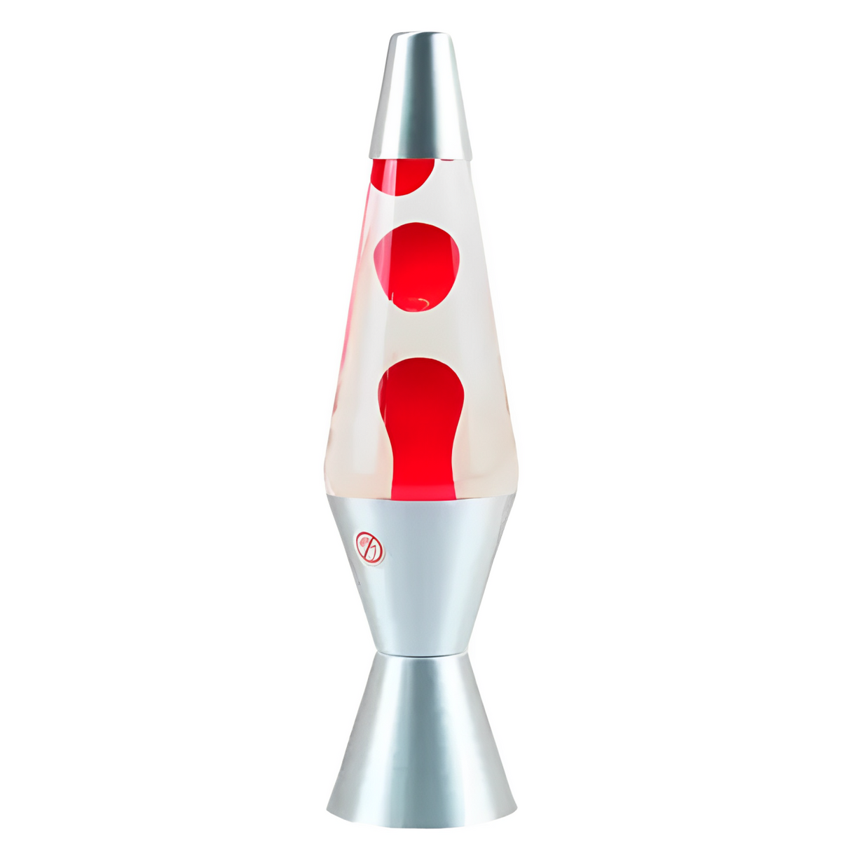 Lámpara Lava Volcán Cera Decorativa 37cm Luz Ambiente Relajante Retro