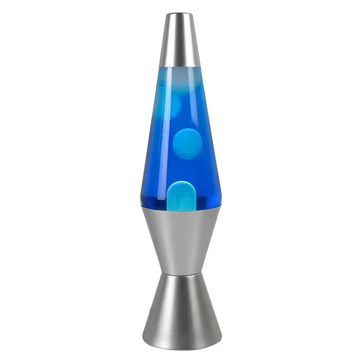 Lámpara Lava Volcán Cera Decorativa 37cm Luz Ambiente Relajante Retro