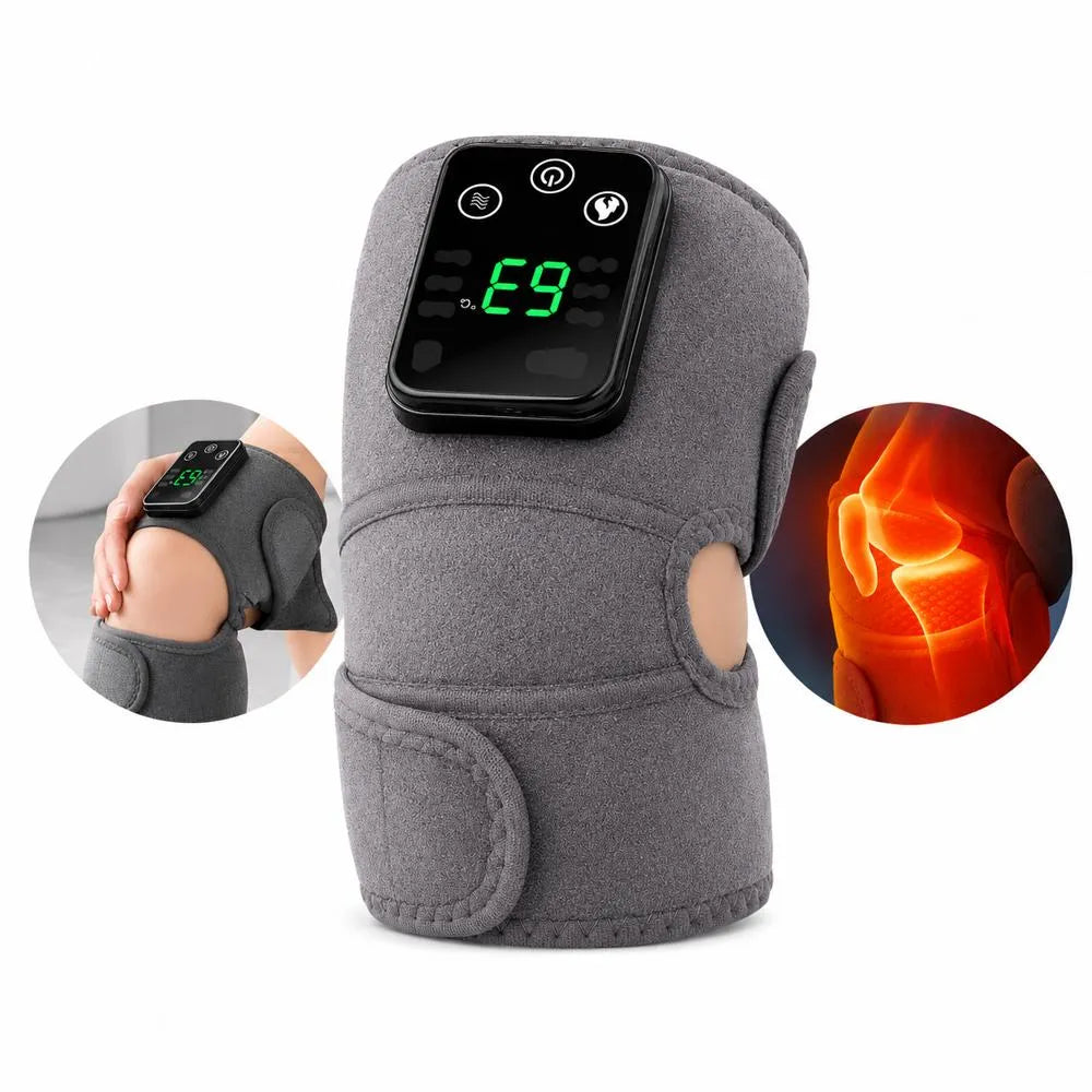 Masajeador Rodilla Codo Hombro Calor Vibración Eléctrico Recargable