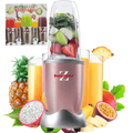 Licuadora Personal Swisshome 900W Batidos Vasos 800ml Cuchillas Acero