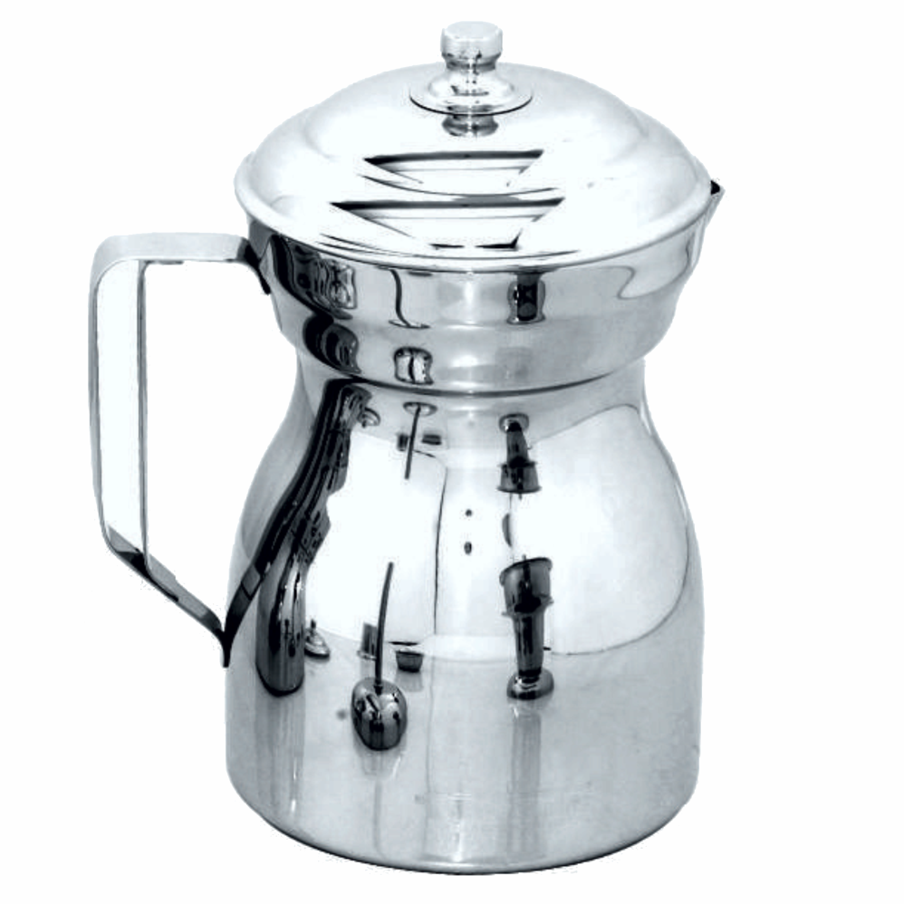 Olleta Chocolatera Cafetera Acero Inoxidable 2 Litros Filtro Café