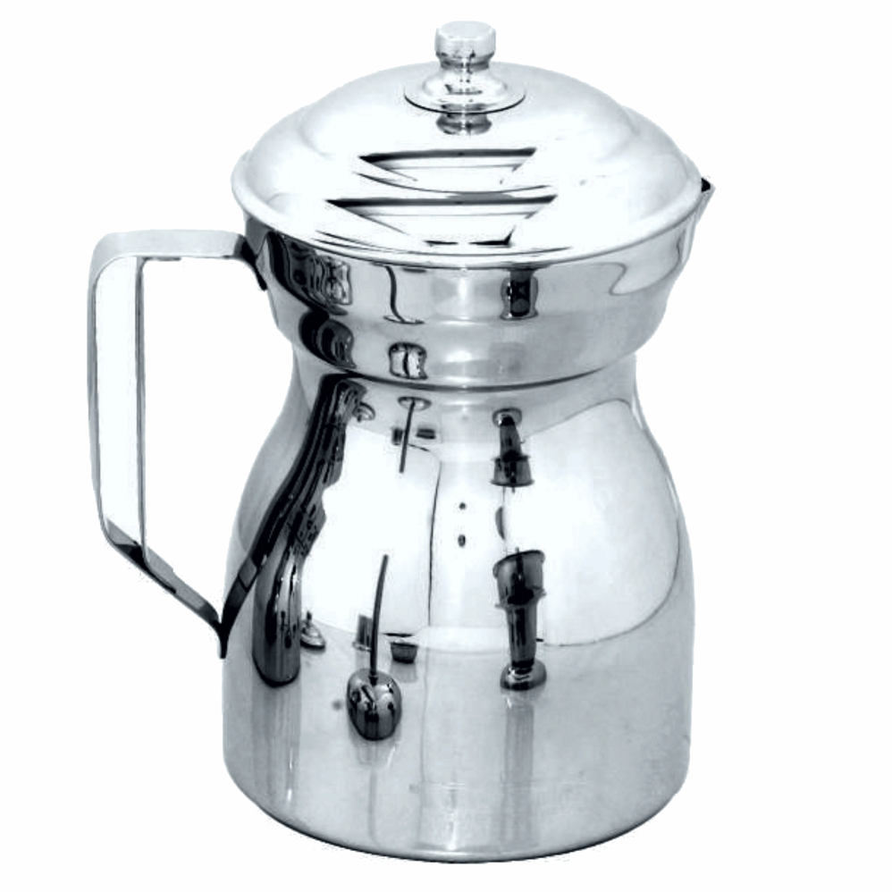 Olleta Chocolatera Cafetera Acero Quirúrgico 750ml Tapa Multiusos