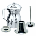 Olleta Chocolatera Cafetera Acero Inoxidable 1 Litro Filtro Café Tinto
