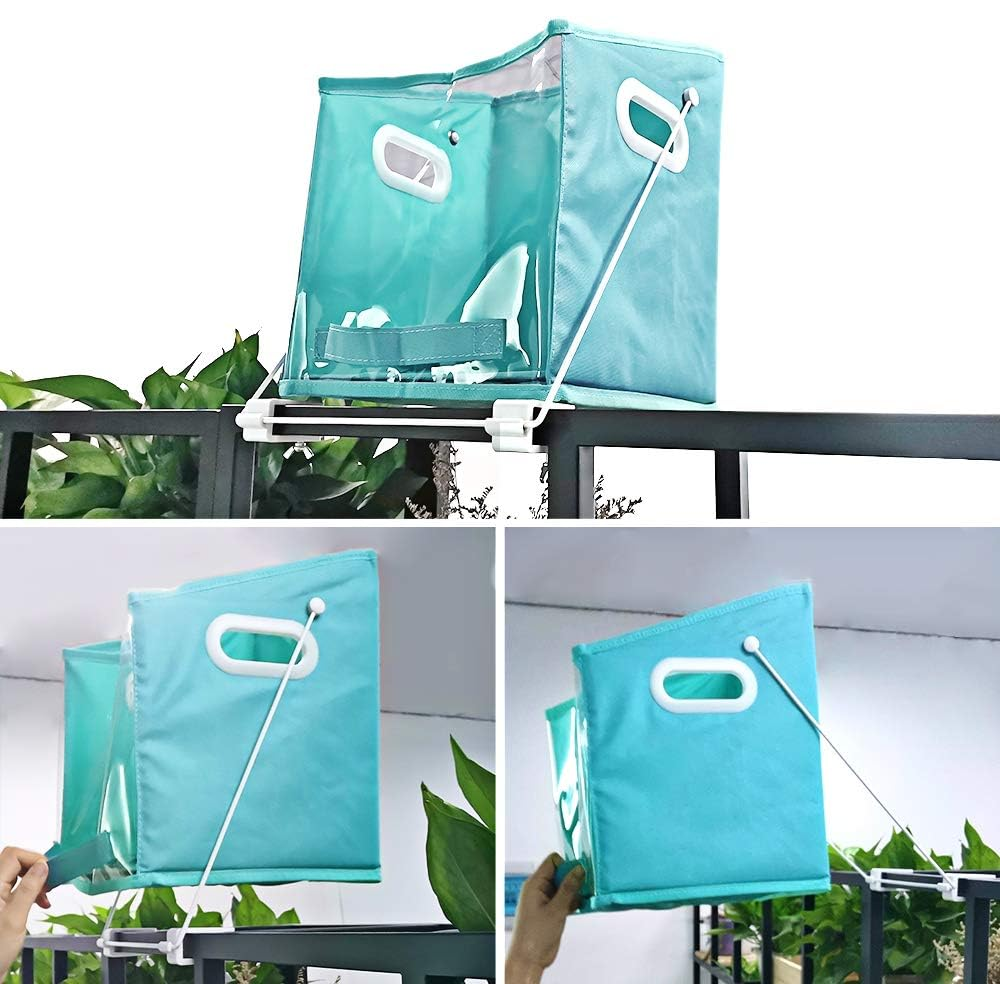Organizador Ropa Cesta Plegable Closet Armario Colgante Frente Visible