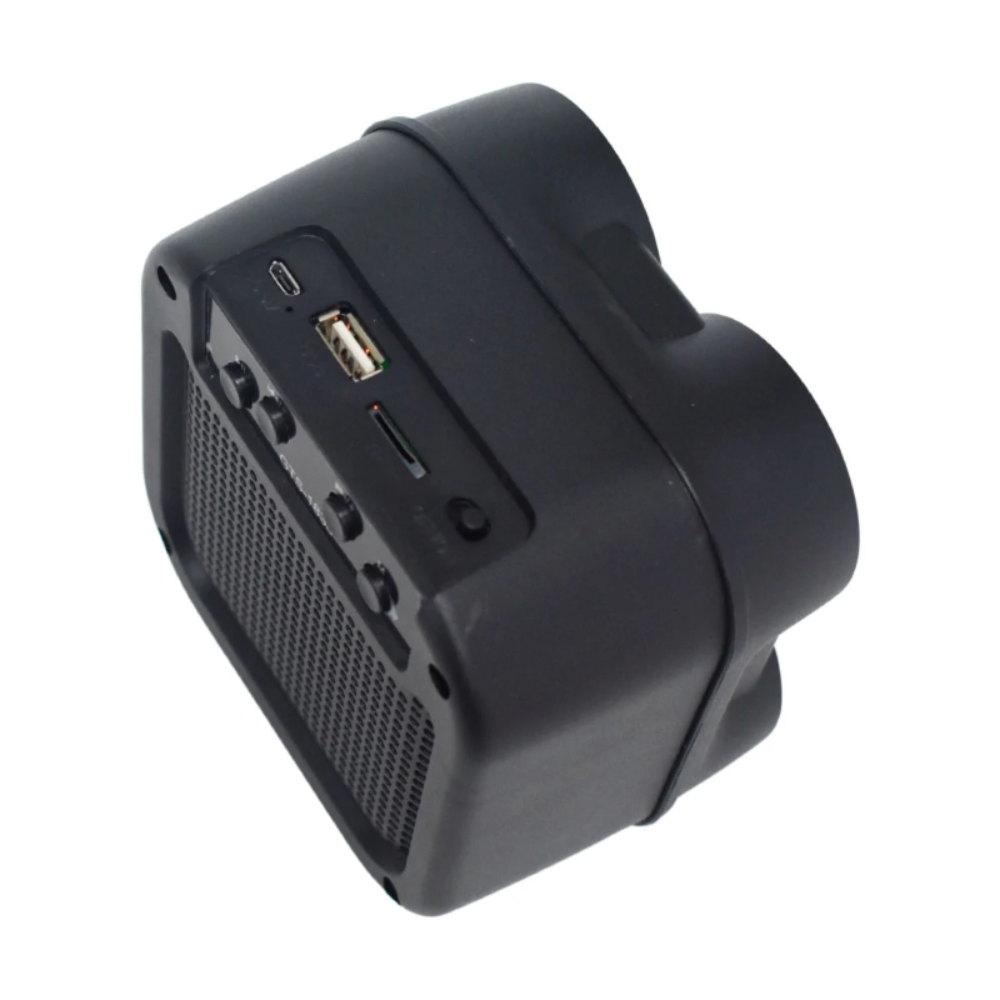 Parlante Bluetooth Portátil Luces RGB Radio FM USB GTS-1835 3 Pulgadas