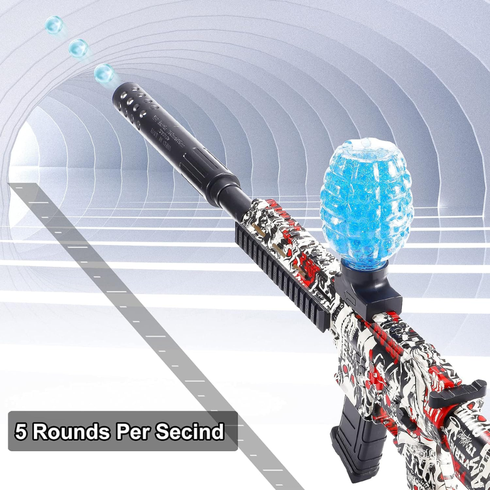 Lanzador Hidrogel Juguete Shooting Elite 2 Modos Tiro Mira Ajustable