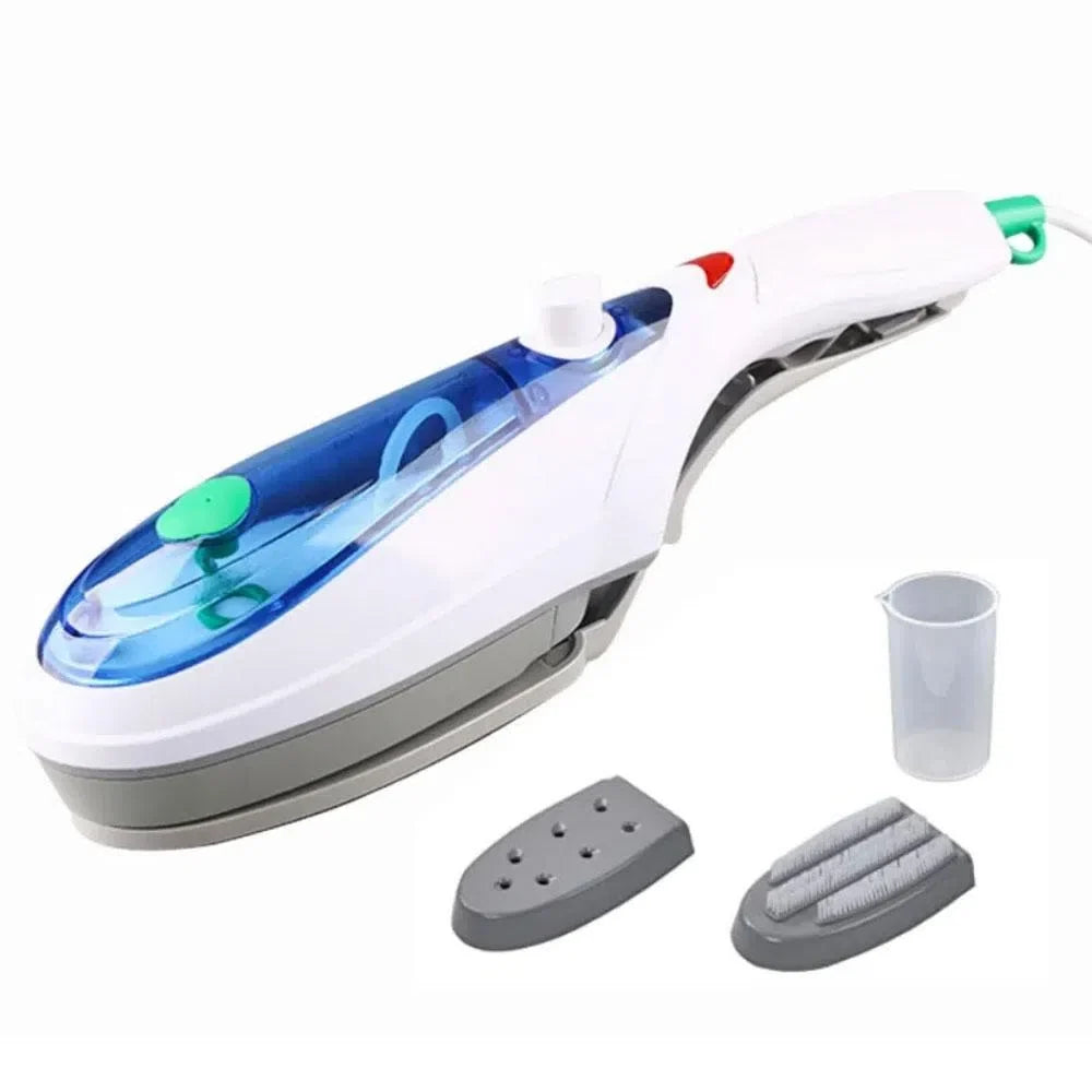 Plancha Vapor Portátil Mano 800W Viaje Hogar Vaporizador Ropa 100ml