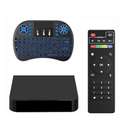 TV Box Android 12 4K 2GB 16GB WiFi 5G Miracast Control Teclado HDMI