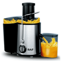 Extractor Jugos Eléctrico RAF 1000W Centrífugo Acero Frutas Verduras